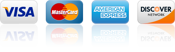 Acceptable credit cards